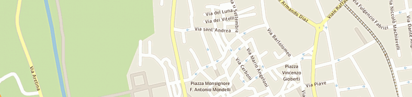 Mappa della impresa artigiana ceramica umbra snc a CITTA DI CASTELLO