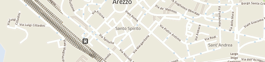 Mappa della impresa anna mode a AREZZO