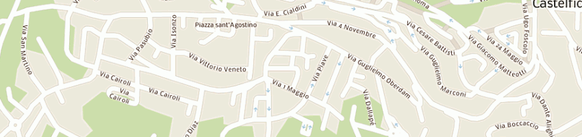 Mappa della impresa ruschioni fabio a CASTELFIDARDO