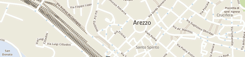 Mappa della impresa generale de sante'toscana srl a AREZZO