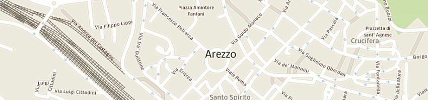 Mappa della impresa universo sport srl a AREZZO