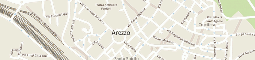 Mappa della impresa maruccia antonio a AREZZO