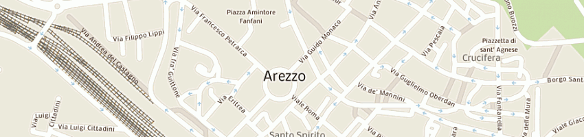 Mappa della impresa societa' immobiliare fiorentina (sif) a AREZZO