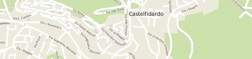 Mappa della impresa agenzia immobiliare l'angolo abitativo a CASTELFIDARDO