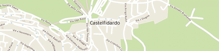 Mappa della impresa brandoni adriano a CASTELFIDARDO