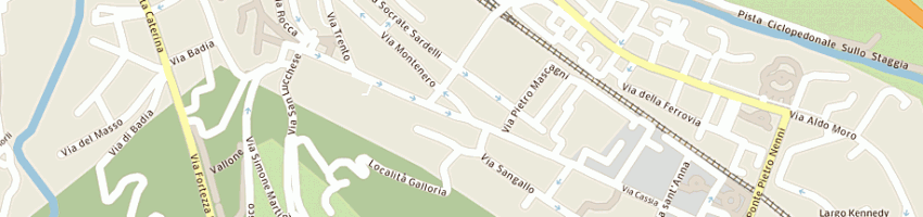 Mappa della impresa bruni urbano di bruni r e m snc a POGGIBONSI