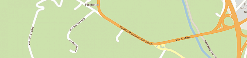 Mappa della impresa flli senesi srl a CITTA DI CASTELLO