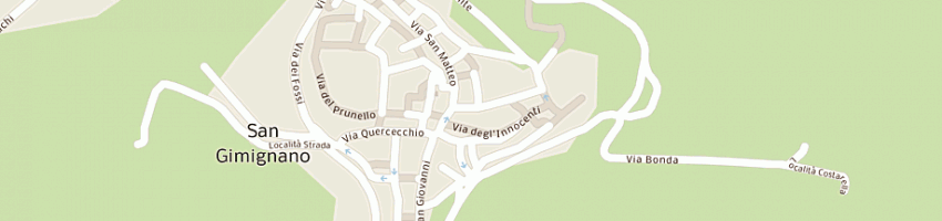 Mappa della impresa farmacia comunale di s gimignano a SAN GIMIGNANO