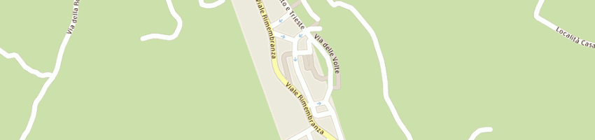Mappa della impresa casa in toscana immobiliare a CASTELLINA IN CHIANTI