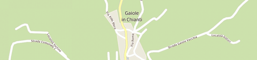 Mappa della impresa bottega della nonna a GAIOLE IN CHIANTI