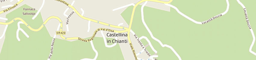Mappa della impresa agricola villa cerna societa' semplice - societa' agricola a CASTELLINA IN CHIANTI