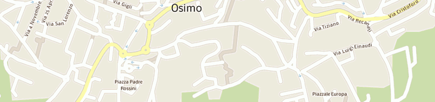 Mappa della impresa farmacia luciani a OSIMO