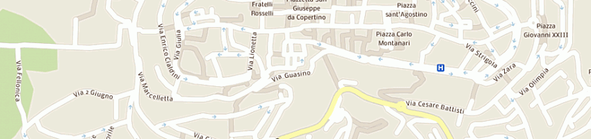 Mappa della impresa matteucci alberto a OSIMO