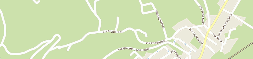 Mappa della impresa associazione italiana della croce rossa a CASTELPLANIO