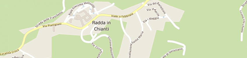 Mappa della impresa midollini danilo a RADDA IN CHIANTI