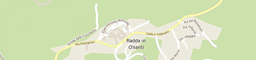 Mappa della impresa aterini elisabetta a RADDA IN CHIANTI