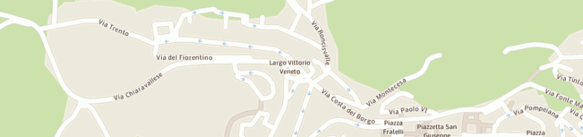 Mappa della impresa rosticceria pizzeria del borgo di valverde cesare a OSIMO