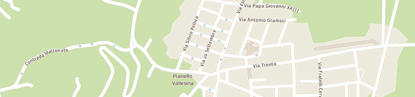 Mappa della impresa topa gianni a CASTELBELLINO