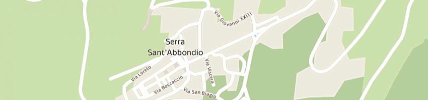 Mappa della impresa cencetti giuseppe a SERRA SANT ABBONDIO