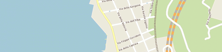 Mappa della impresa nencini riccardo a LIVORNO