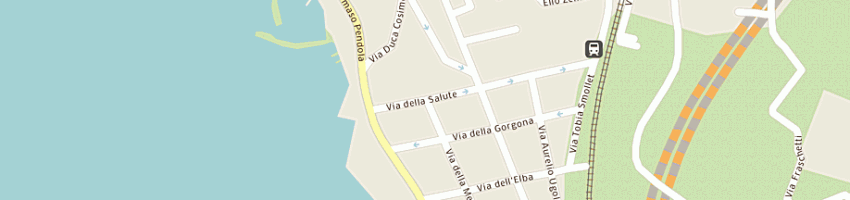 Mappa della impresa centro sociale gallinari a LIVORNO