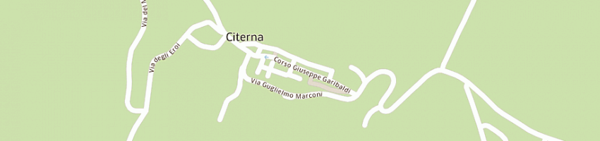 Mappa della impresa monastero francescano s elisabetta a CITERNA