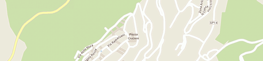 Mappa della impresa bar dell'incontro di avaltroni silvana a ARCEVIA