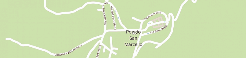 Mappa della impresa poste italiane spa a POGGIO SAN MARCELLO