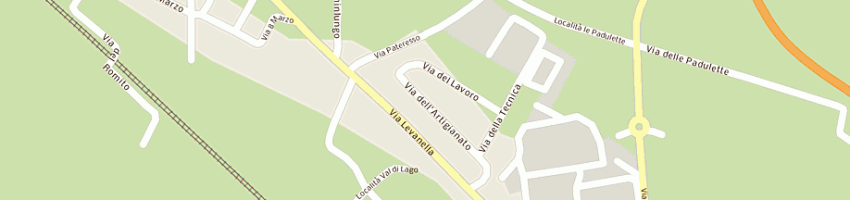Mappa della impresa artigiana bigiotteria srl a MONTEVARCHI