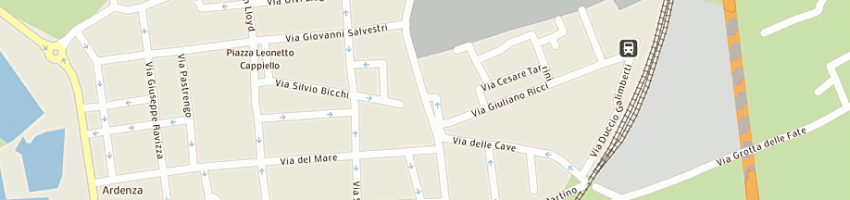 Mappa della impresa moschini simonetta a LIVORNO