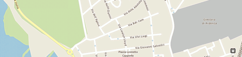 Mappa della impresa ct di claudio tagliagambe a LIVORNO