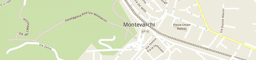 Mappa della impresa veltroni mauro a MONTEVARCHI