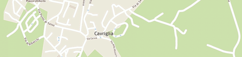 Mappa della impresa piccolo ristorante di pugliese maurizio e c sas a CAVRIGLIA