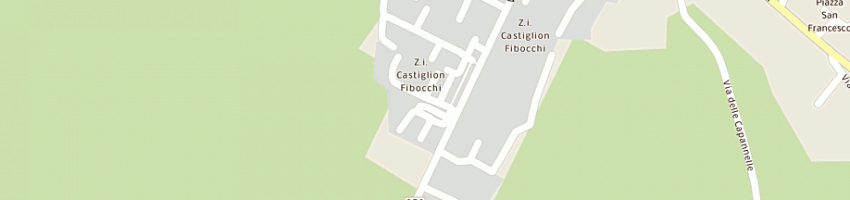 Mappa della impresa dal col pietro a CASTIGLION FIBOCCHI