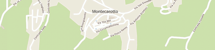 Mappa della impresa calbucci gianfranco maria a MONTECAROTTO