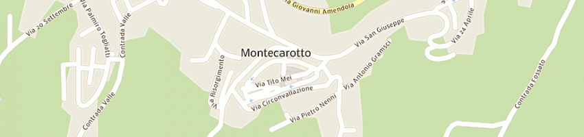 Mappa della impresa manfredi maurizio a MONTECAROTTO