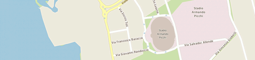 Mappa della impresa falaschi lorenzo a LIVORNO