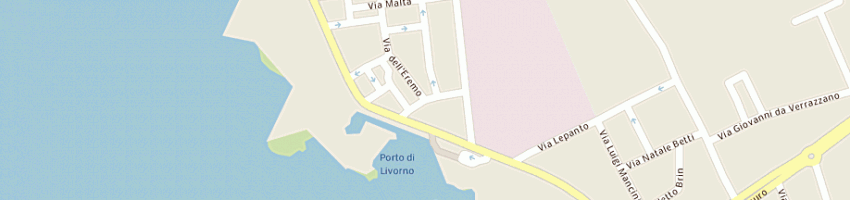 Mappa della impresa parrocchia san jacopo a LIVORNO