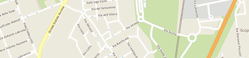 Mappa della impresa video ciack snc di morelli e zerillo a LIVORNO