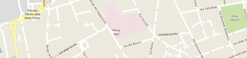 Mappa della impresa dante maurizio a GAVI
