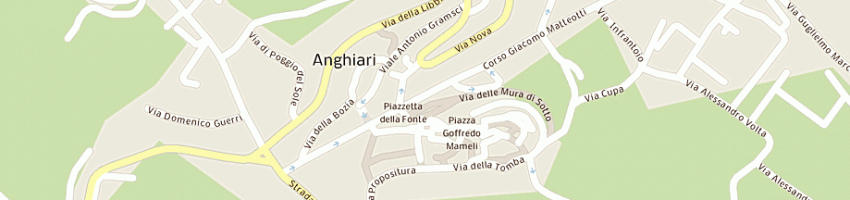 Mappa della impresa rumori silvia a ANGHIARI