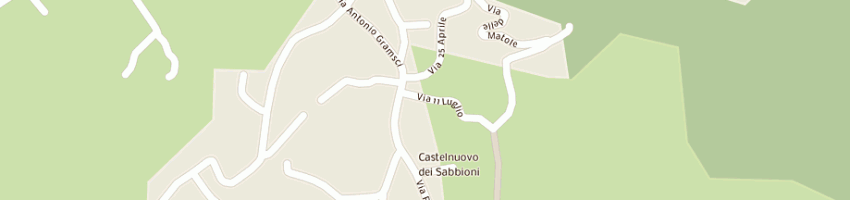 Mappa della impresa cosci claudio a CAVRIGLIA
