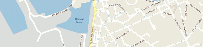 Mappa della impresa fondazione ant italia a LIVORNO