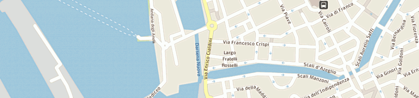 Mappa della impresa lazzerini lorenzo a LIVORNO