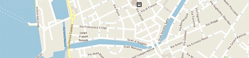Mappa della impresa copisteria spinelli di sarti stefano a LIVORNO