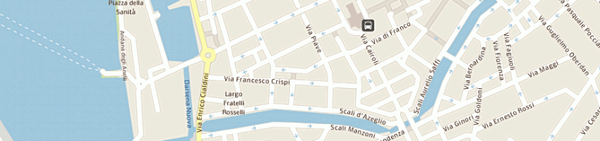 Mappa della impresa istituto tecnico commerciale vespucci a LIVORNO
