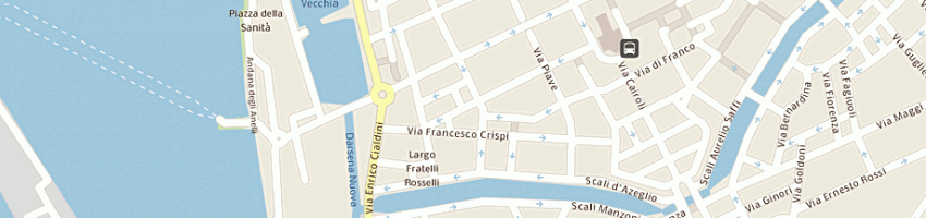 Mappa della impresa rotary club livorno a LIVORNO