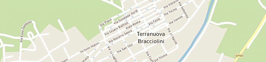 Mappa della impresa comune a TERRANUOVA BRACCIOLINI