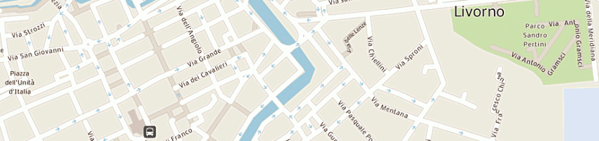 Mappa della impresa carmilla di ghelardini damasco a LIVORNO