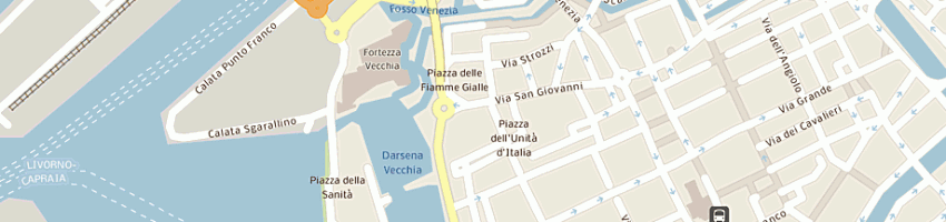 Mappa della impresa circolo porto di livorno a LIVORNO
